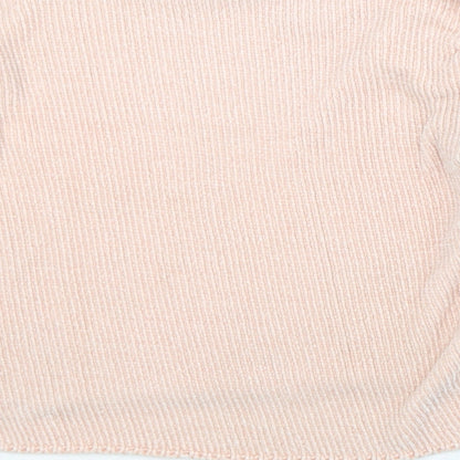 Womens UK Size XS Noisy may Pink Pullover Jumper