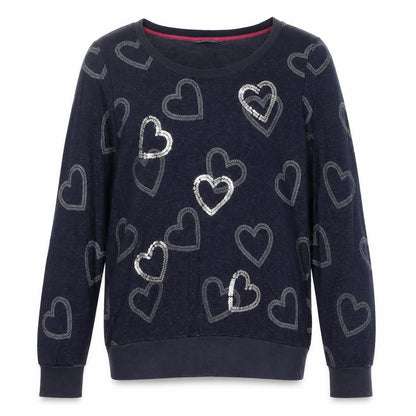 Womens UK Size 10 Marks and Spencer Blue Pullover Sweatshirt