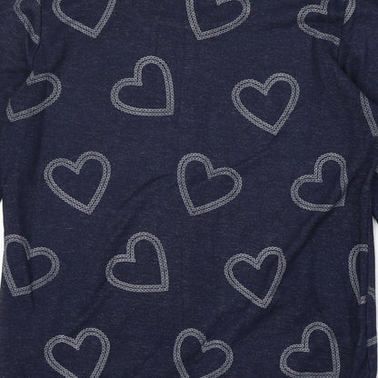 Womens UK Size 10 Marks and Spencer Blue Pullover Sweatshirt