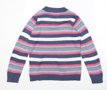 Womens UK Size S EWM Multicoloured Pullover Jumper