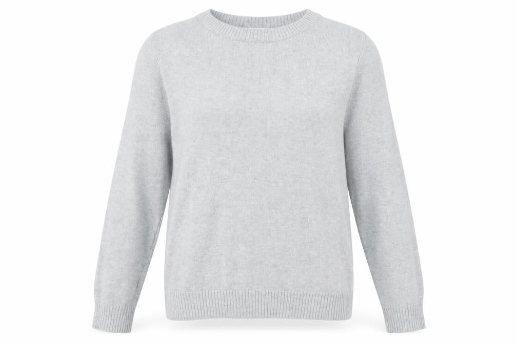 Womens UK Size L Villa Grey Pullover Jumper