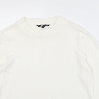 Womens UK Size 14 Bonmarché Ivory Pullover Jumper