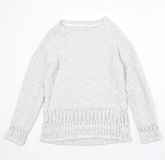 Womens UK Size 10 Debenhams Green Pullover Jumper