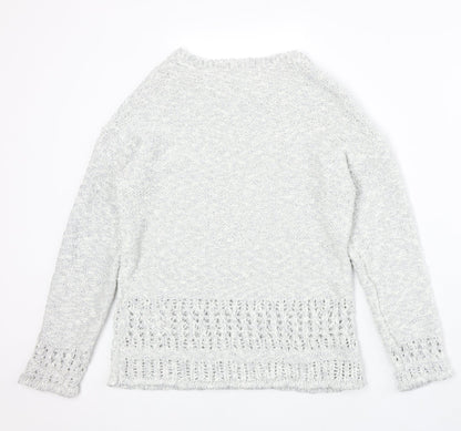 Womens UK Size 10 Debenhams Green Pullover Jumper