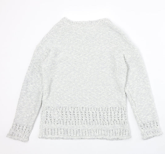 Womens UK Size 10 Debenhams Green Pullover Jumper