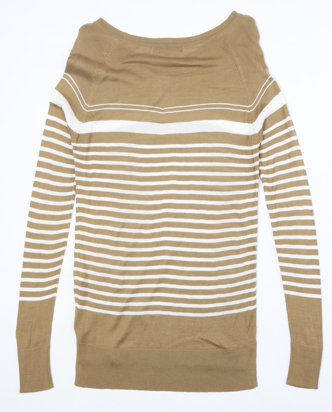 Womens UK Size 8 NEXT Brown Pullover Jumper