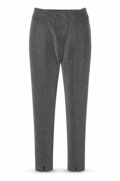 Womens UK Size 10 H&M Regular Fit  Silver Trousers