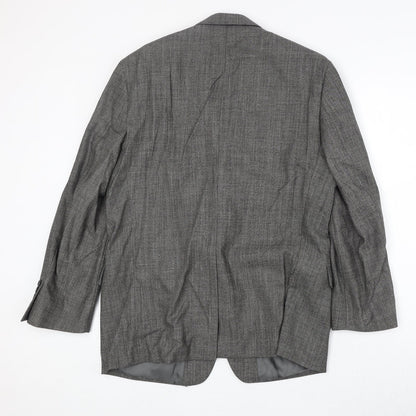 Mens UK Size 40 Marks and Spencer Regular Grey Suit Jacket
