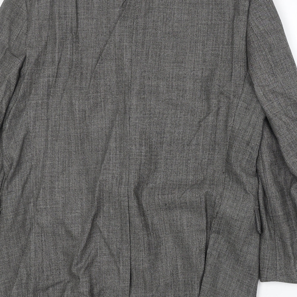 Mens UK Size 40 Marks and Spencer Regular Grey Suit Jacket