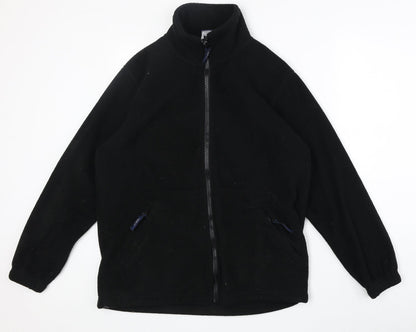 Uneek Womens Black Jacket Size S Zip