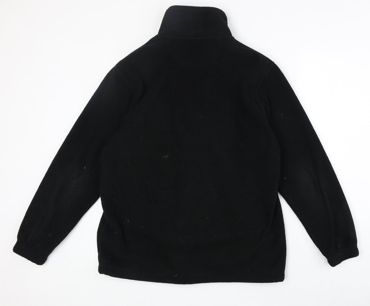 Uneek Womens Black Jacket Size S Zip