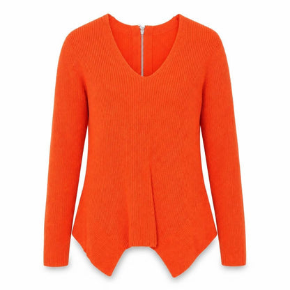Womens UK Size 8 NEXT Orange Pullover Jumper