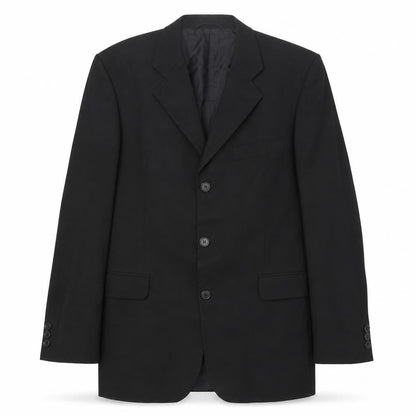 Mens UK Size 40 Burton Regular Black Suit Jacket