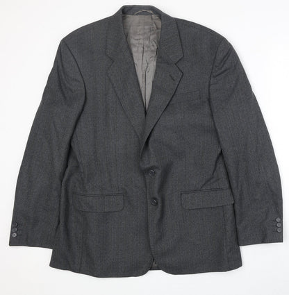 Mens UK Size 42 James Barry Regular Grey Suit Jacket