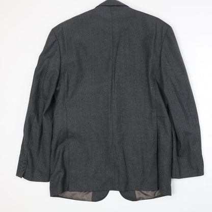 Mens UK Size 42 James Barry Regular Grey Suit Jacket