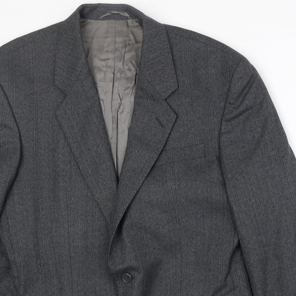 Mens UK Size 42 James Barry Regular Grey Suit Jacket