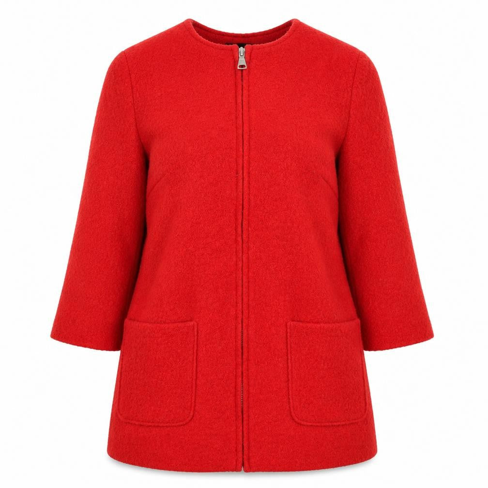 Womens UK Size 12 New Look Red Jacket
