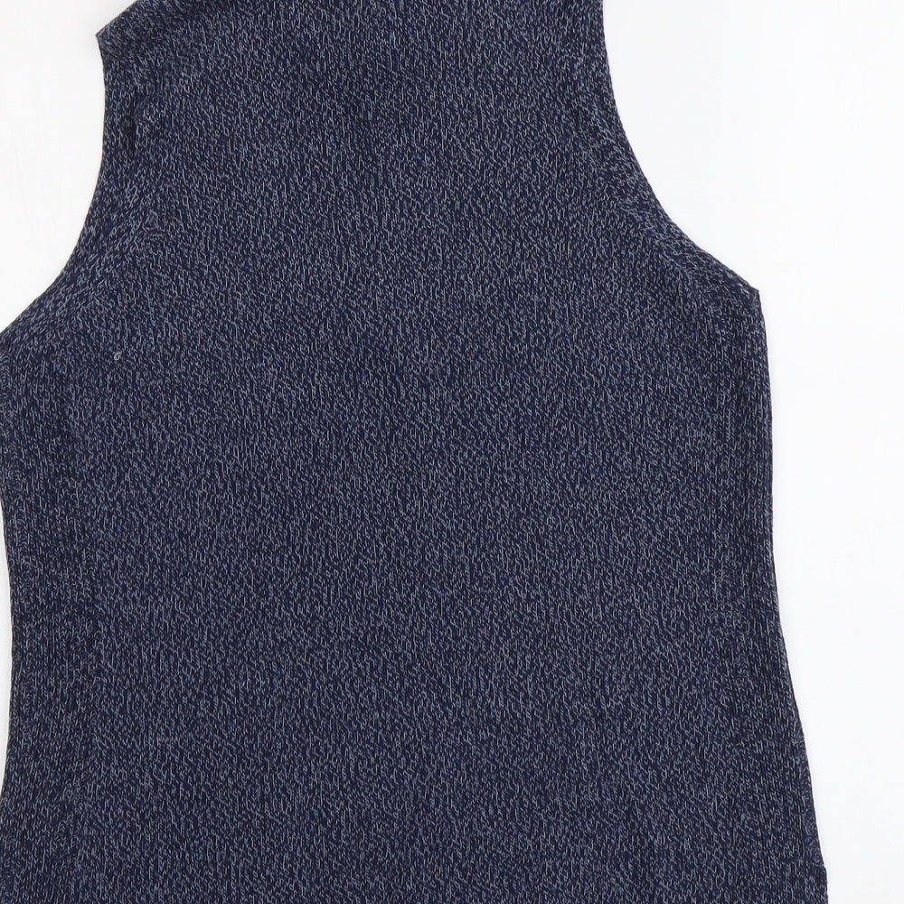 Womens UK Size M NEXT Blue Basic Tank