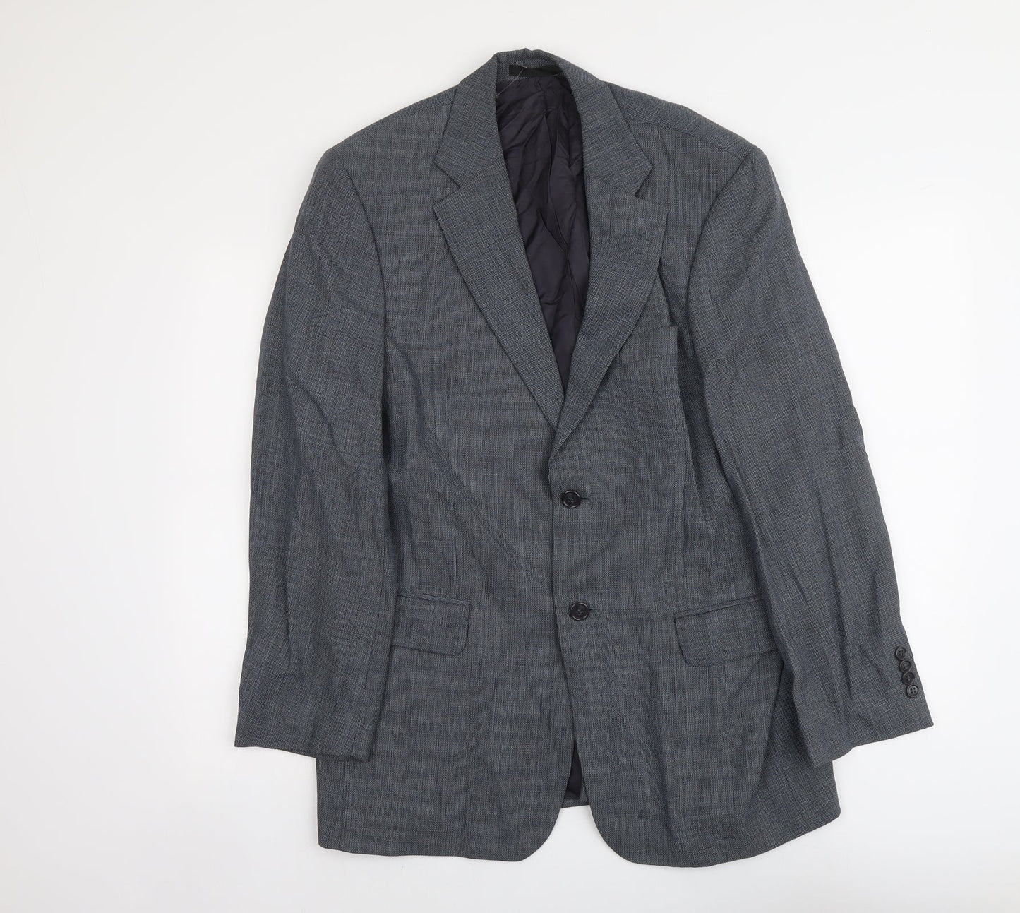 Mens UK Size 40 Marks and Spencer Regular Grey Suit Jacket