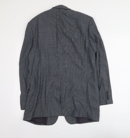 Mens UK Size 40 Marks and Spencer Regular Grey Suit Jacket