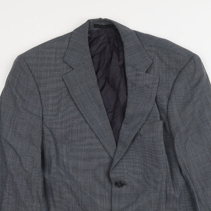 Mens UK Size 40 Marks and Spencer Regular Grey Suit Jacket