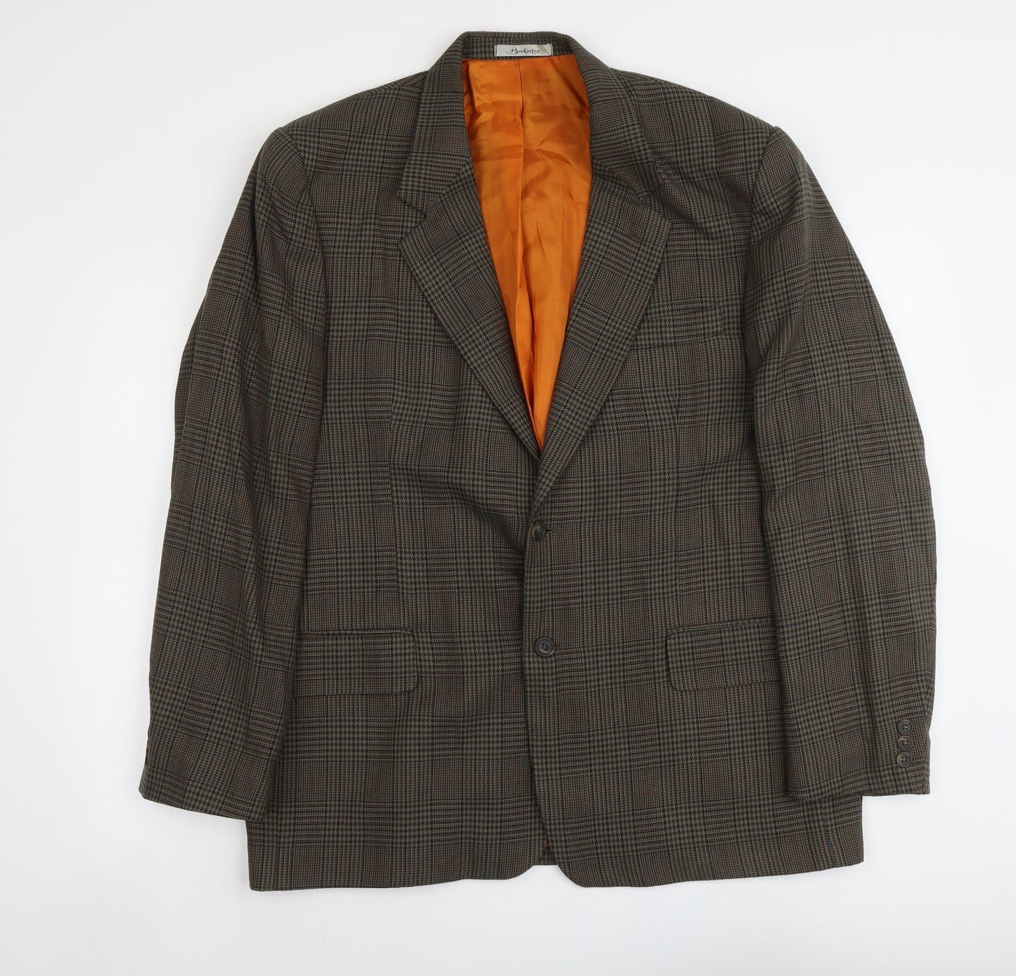 Mens UK Size XL Berkertex Regular Green Suit Jacket