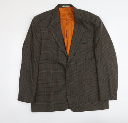 Mens UK Size XL Berkertex Regular Green Suit Jacket