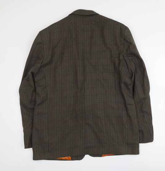 Mens UK Size XL Berkertex Regular Green Suit Jacket