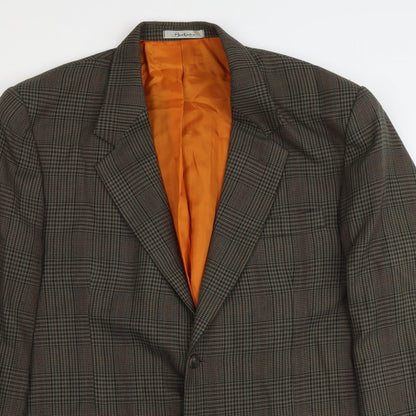 Mens UK Size XL Berkertex Regular Green Suit Jacket