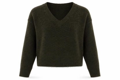 Womens UK Size 6 Topshop Green Pullover Jumper