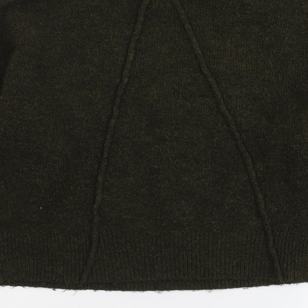 Womens UK Size 6 Topshop Green Pullover Jumper