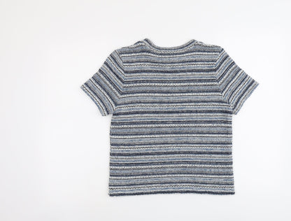 Womens UK Size 14 River Island Blue Pullover Jumper