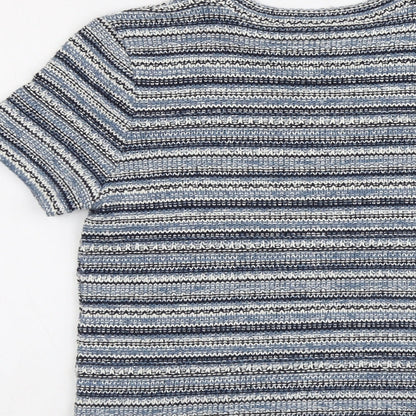 Womens UK Size 14 River Island Blue Pullover Jumper
