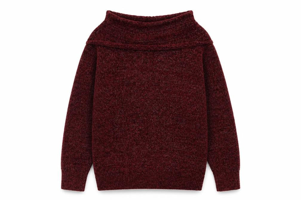 Womens UK Size L Anna Rose Red Pullover Jumper