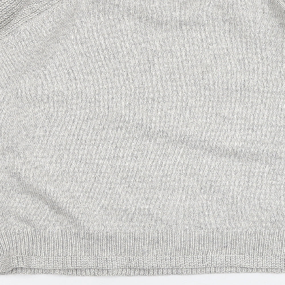 Womens UK Size M Marks and Spencer Grey Pullover Jumper