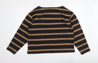 Womens UK Size 14 Marks and Spencer Brown Pullover Jumper