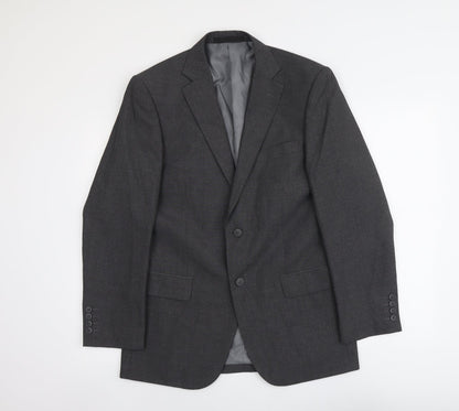 Mens UK Size 38 Marks and Spencer Regular Grey Suit Jacket