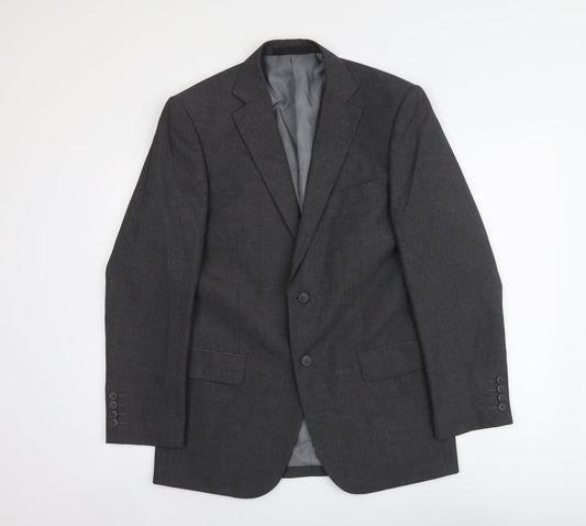 Mens UK Size 38 Marks and Spencer Regular Grey Suit Jacket