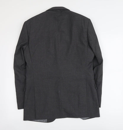 Mens UK Size 38 Marks and Spencer Regular Grey Suit Jacket