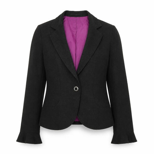 Womens UK Size 10 Per Una Regular Grey Blazer