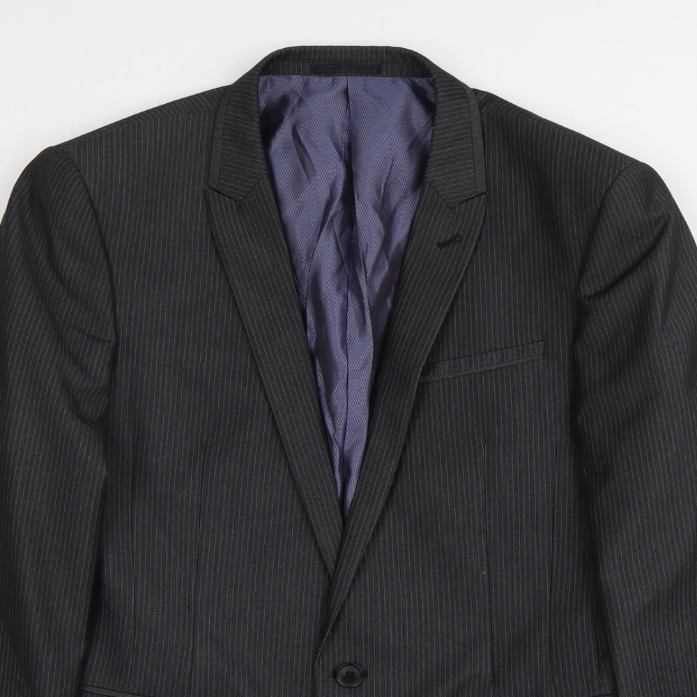 Mens UK Size 40 NEXT Regular Grey Suit Jacket