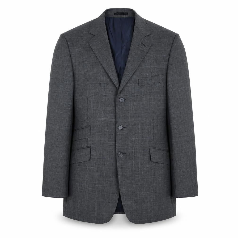 Mens UK Size 42 Armando Regular Grey Suit Jacket