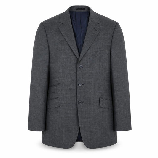 Mens UK Size 42 Armando Regular Grey Suit Jacket