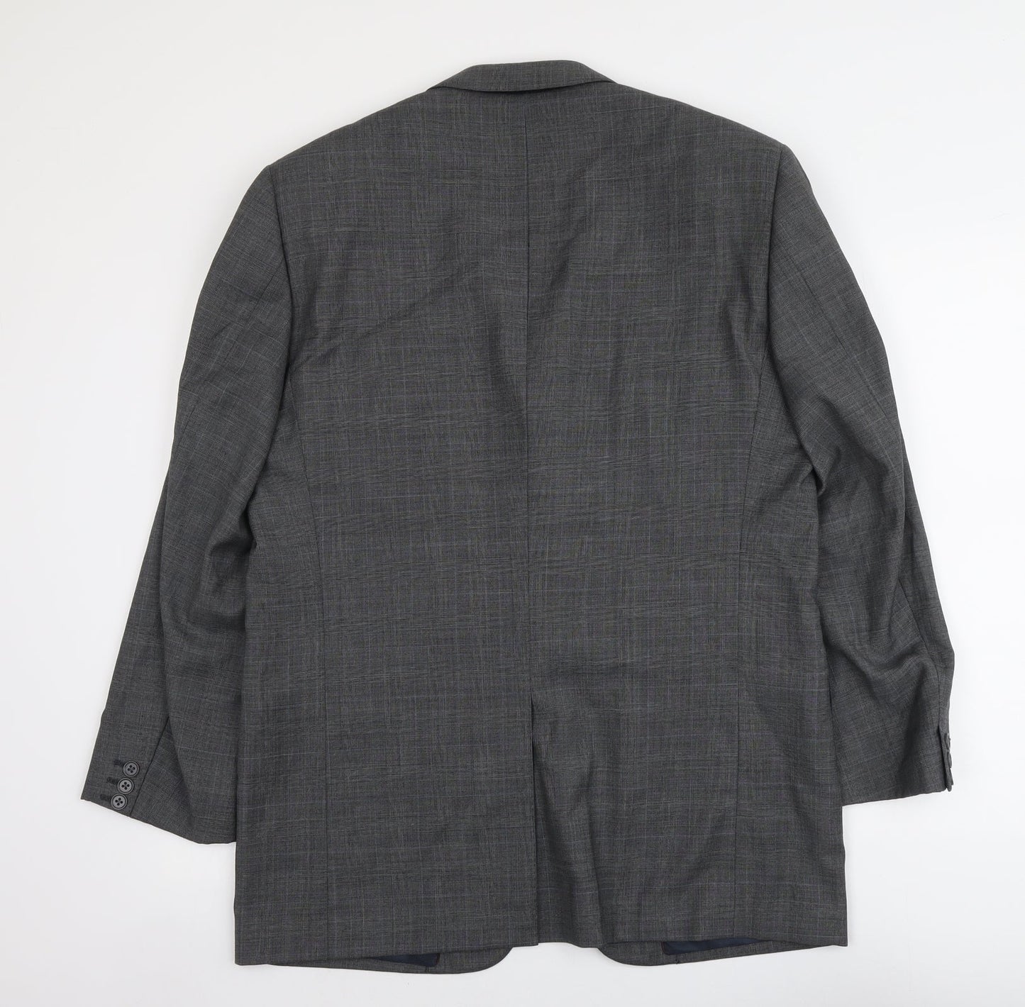 Armando Mens Grey Wool Jacket Suit Jacket Size 42 Regular