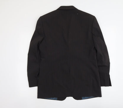 Mens UK Size 38 River Island Regular Grey Suit Jacket