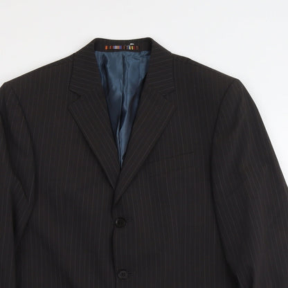 Mens UK Size 38 River Island Regular Grey Suit Jacket