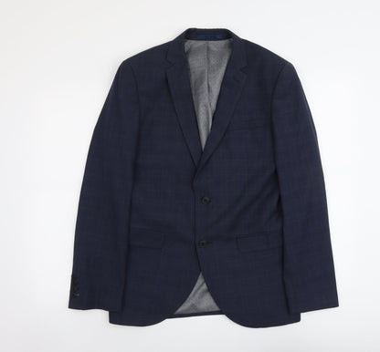 Mens UK Size 38 NEXT Regular Blue Suit Jacket