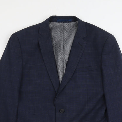 Mens UK Size 38 NEXT Regular Blue Suit Jacket