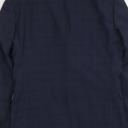 Mens UK Size 38 NEXT Regular Blue Suit Jacket