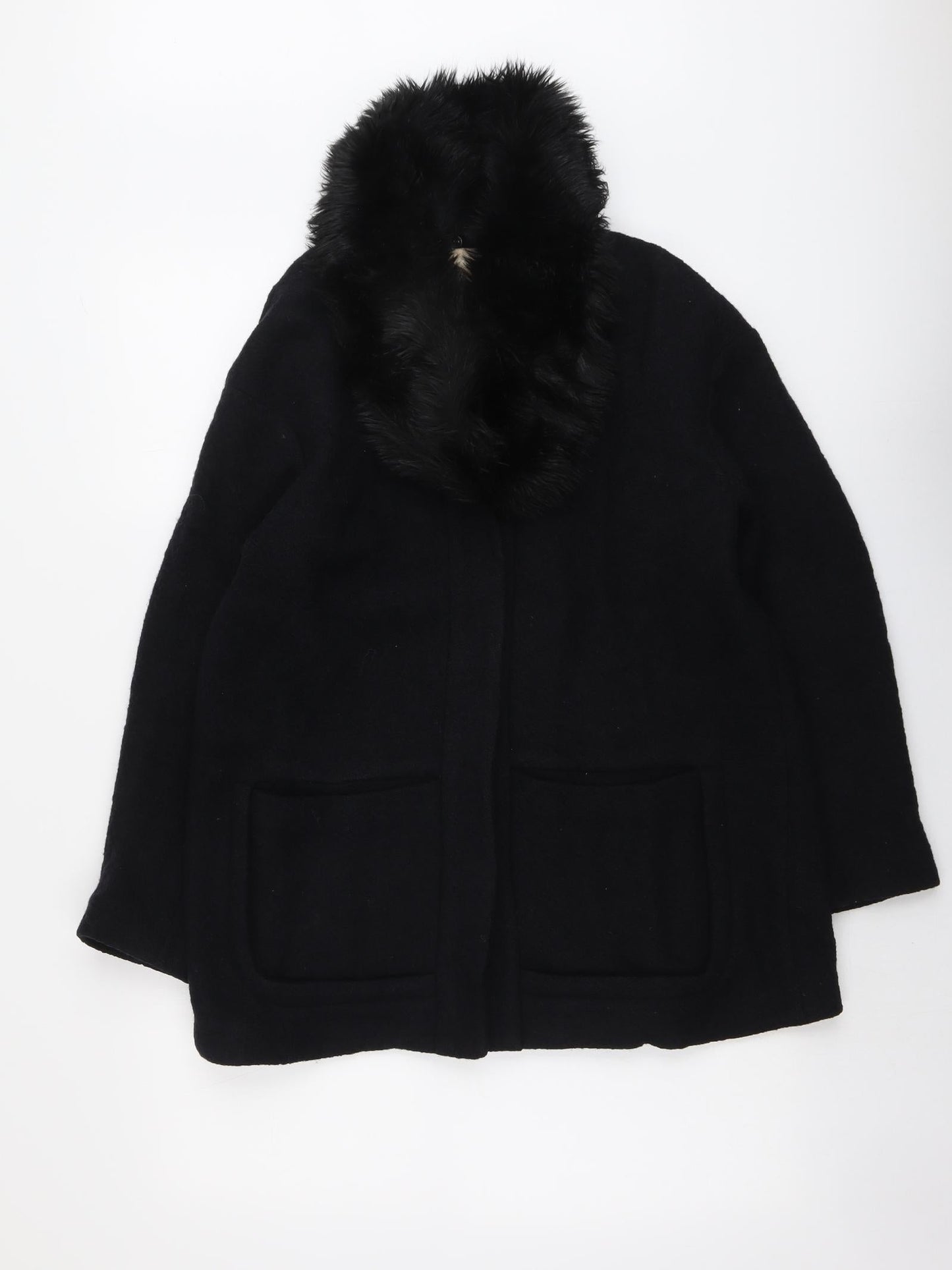 Womens UK Size 8 H&M Black Jacket